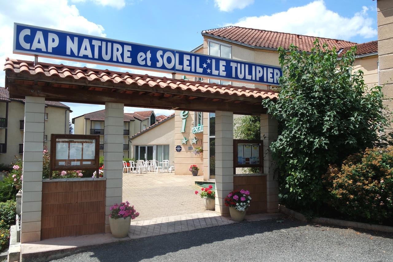 Hotel Le Tulipier Cransac Exterior foto