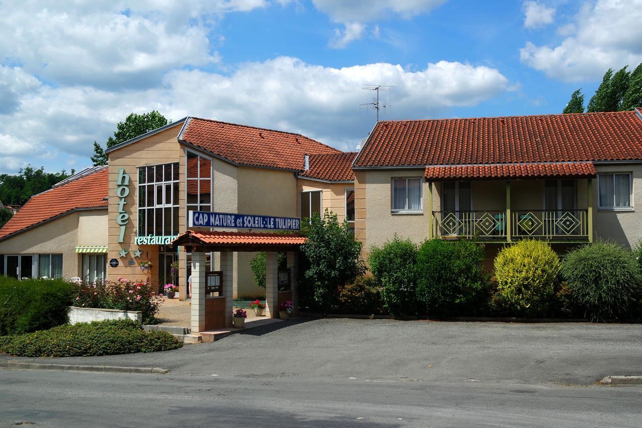 Hotel Le Tulipier Cransac Exterior foto