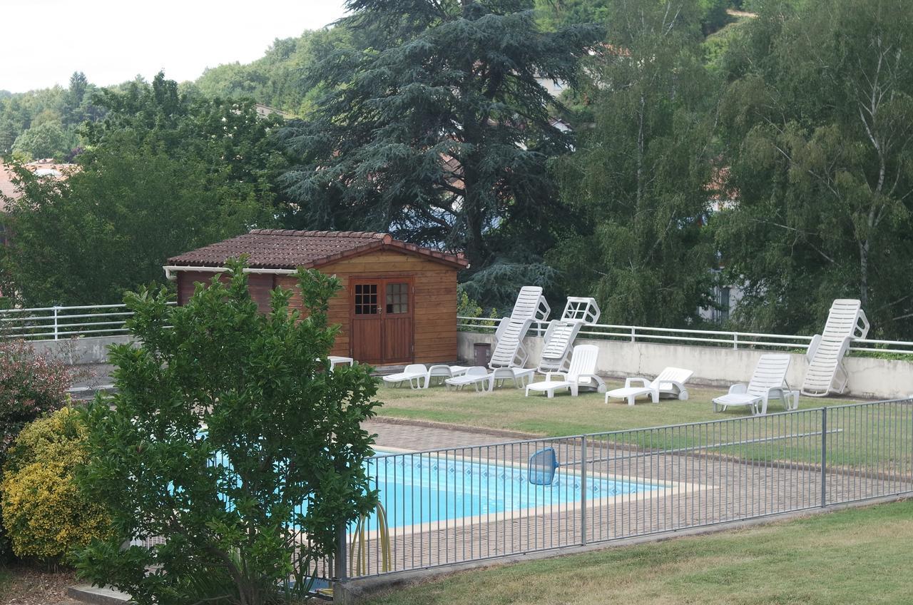 Hotel Le Tulipier Cransac Exterior foto